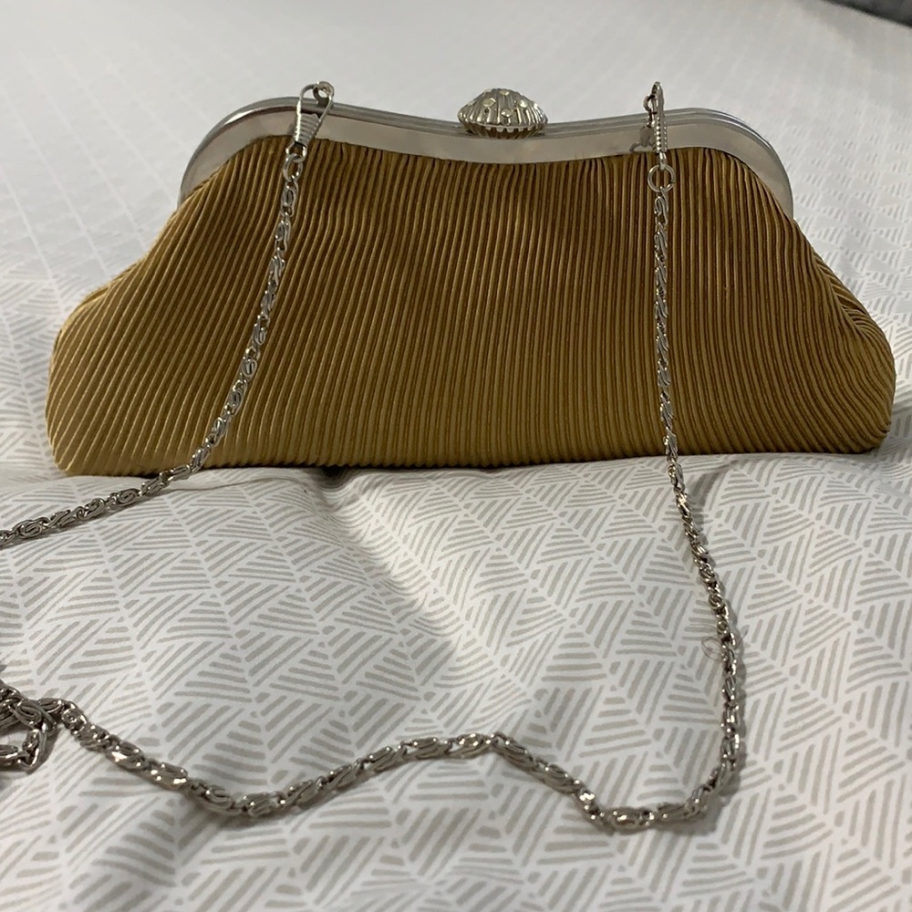 Vintage gold clutch